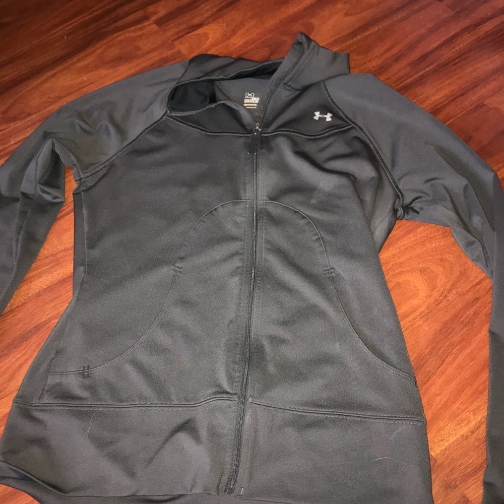 Long Sleeved Under Armour Zip Up